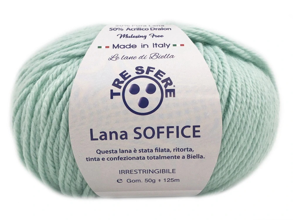 Lana Soffice 21 - aqua zelená