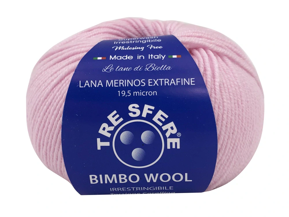 Bimbo Wool 306 - ružová