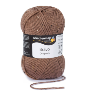 Bravo - 08374 tweed hnedý