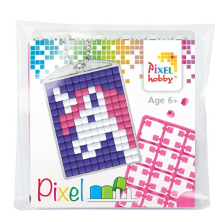 Pixelhobby kľúčenka - jednorožec 2