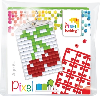 Pixelhobby kľúčenka set - čerešne