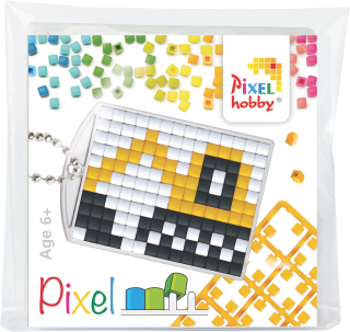 Pixelhobby kľúčenka set - bager