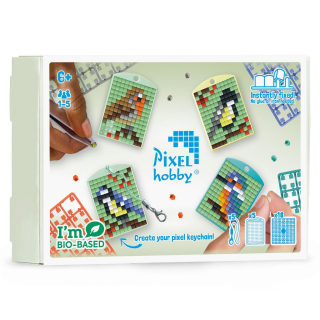 Pixelhobby tématický box - vtáky