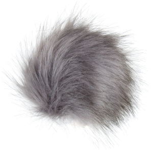 Kožušinový brmbolec Ø 15 cm - 13