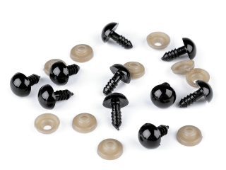 Bezpečnostné oči 12 mm - pár